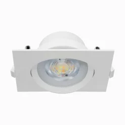 Reflektor spot podtynkowy kwadratowy biały ORO ZUMA LED S 9W CCT-W