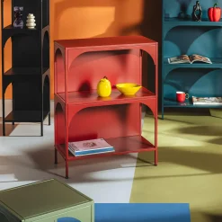 Regał 93,5 cm czerwony HOCCA