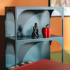 Regał 133,5 cm niebieski HOCCA