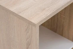 Regał dąb sonoma biały nowoczesny BRICK