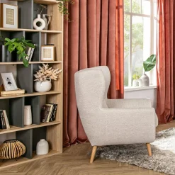 Regał dąb sonoma biały nowoczesny BRICK