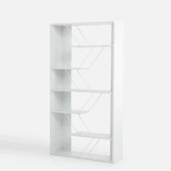 Regał do salonu biały LAMIGO