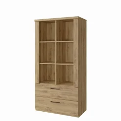 Regał do salonu z 2 szufladami DOORSET