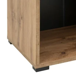 Regał do salonu z lamelami MALAGA