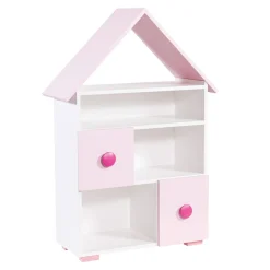 Regał domek TOP BABY różowy