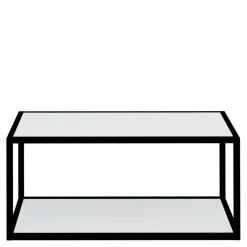 Regał KAMPO 79,7 cm + komplet białych półek INSIDE