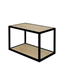 Regał KAMPO 59,7 cm + komplet dębowych półek INSIDE