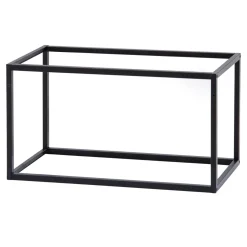 Regał KAMPO 79,7 cm + komplet szklanych półek INSIDE