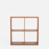 Regał kwadratowy MAURO terracotta