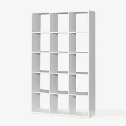 Regał MAURO 176,3x107,2 cm biały