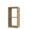 Regał MAURO 72,8x38,2 cm dębowy