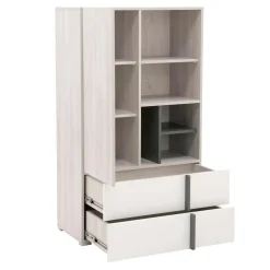 Regał na książki z szufladami REMO