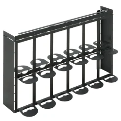 Regał na wino czarny ORIGAMI KAMPO