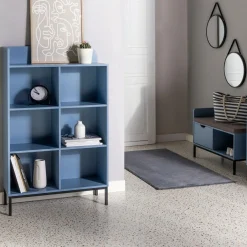 Regał niebieski SUAVE