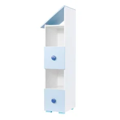 Regał niebieski TOP BABY lewy
