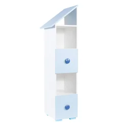 Regał niebieski TOP BABY lewy