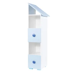 Regał niebieski TOP BABY prawy