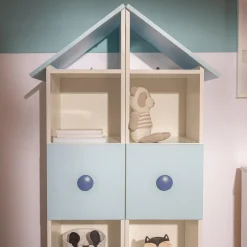 Regał niebieski TOP BABY prawy