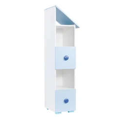 Regał niebieski TOP BABY prawy