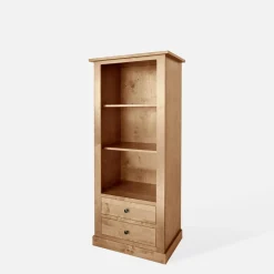 Regał niski z litego drewna PAOLA brzoza naturalna