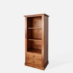 Regał niski z litego drewna PAOLA brzoza koniakowa