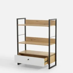 Regał niski z szufladą LINEARDO