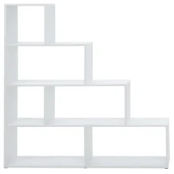 Regał nowoczesny biały AURA