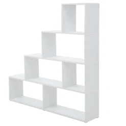 Regał nowoczesny biały AURA