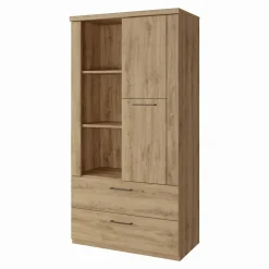 Regał półotwarty 2 szuflady niski DOORSET