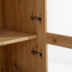 Regał przeszklony TED 75,3 cm