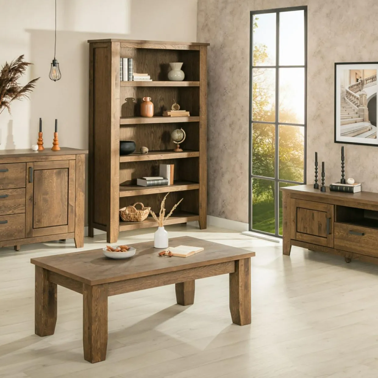 Regał rustykalny PIEMONT