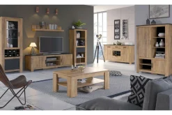 Regał rustykalny z szufladą RAPALLO