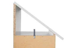 Regał szary TOP BABY lewy