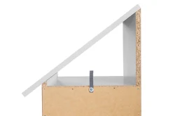 Regał szary TOP BABY prawy