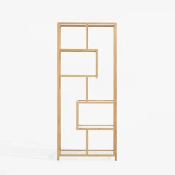 Regał z drewna bambusowego HORO 180 cm
