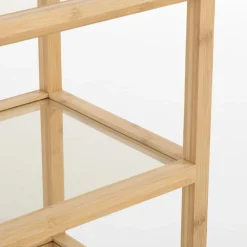 Regał z drewna bambusowego HORO 79 cm