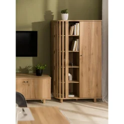 Regał z lamelam RANFLURY