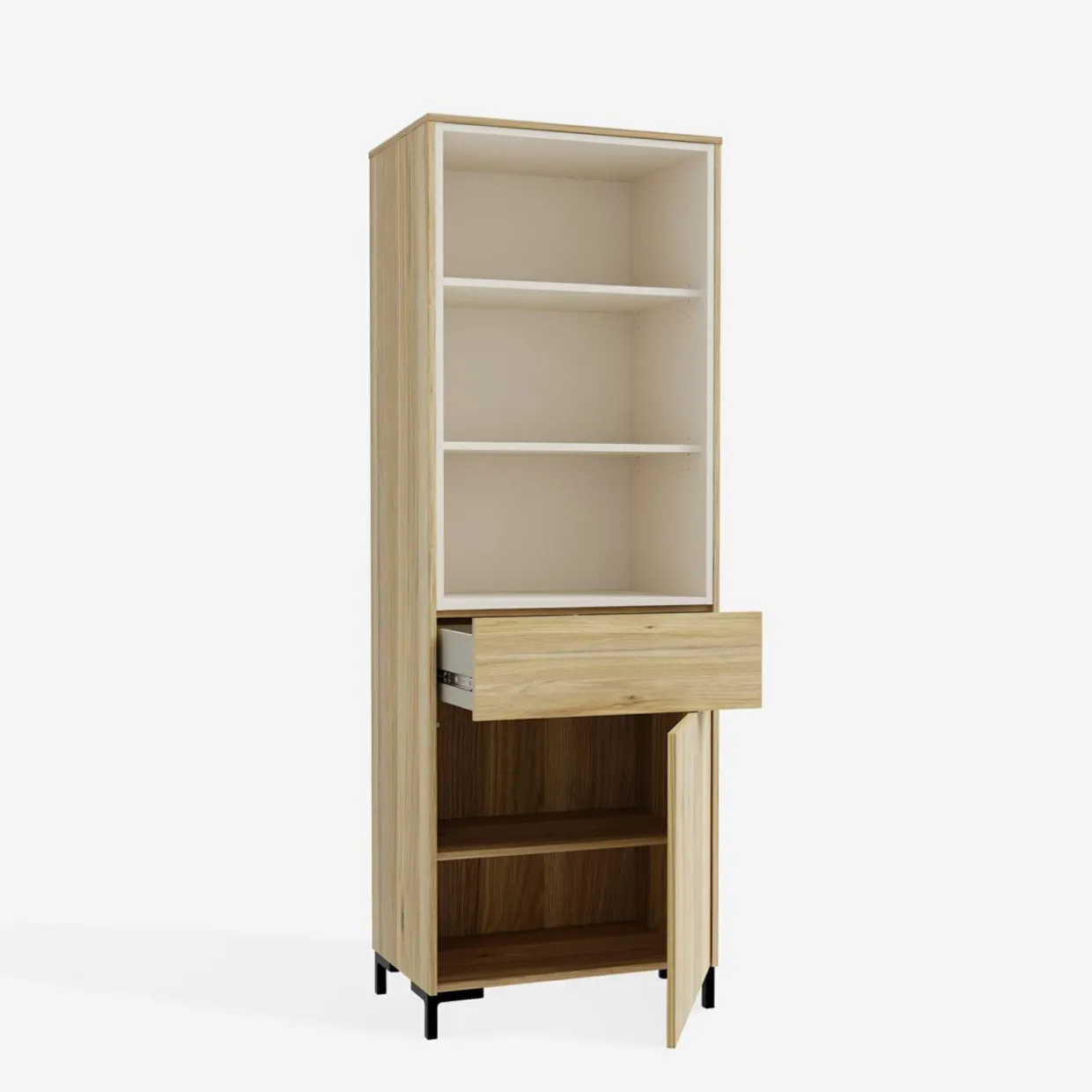 Regał z szufladą do salonu GALACTIQUE