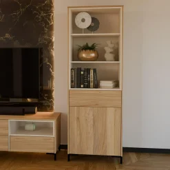 Regał z szufladą do salonu GALACTIQUE