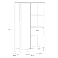 Regał z szufladą HIGH ROCK