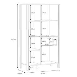 Regał z szufladą HIGH ROCK