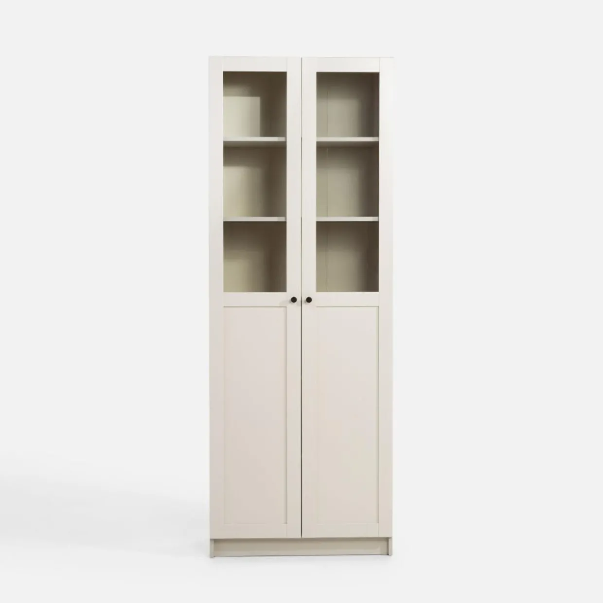 Regał z witryną 75,3 cm TED kaszmir