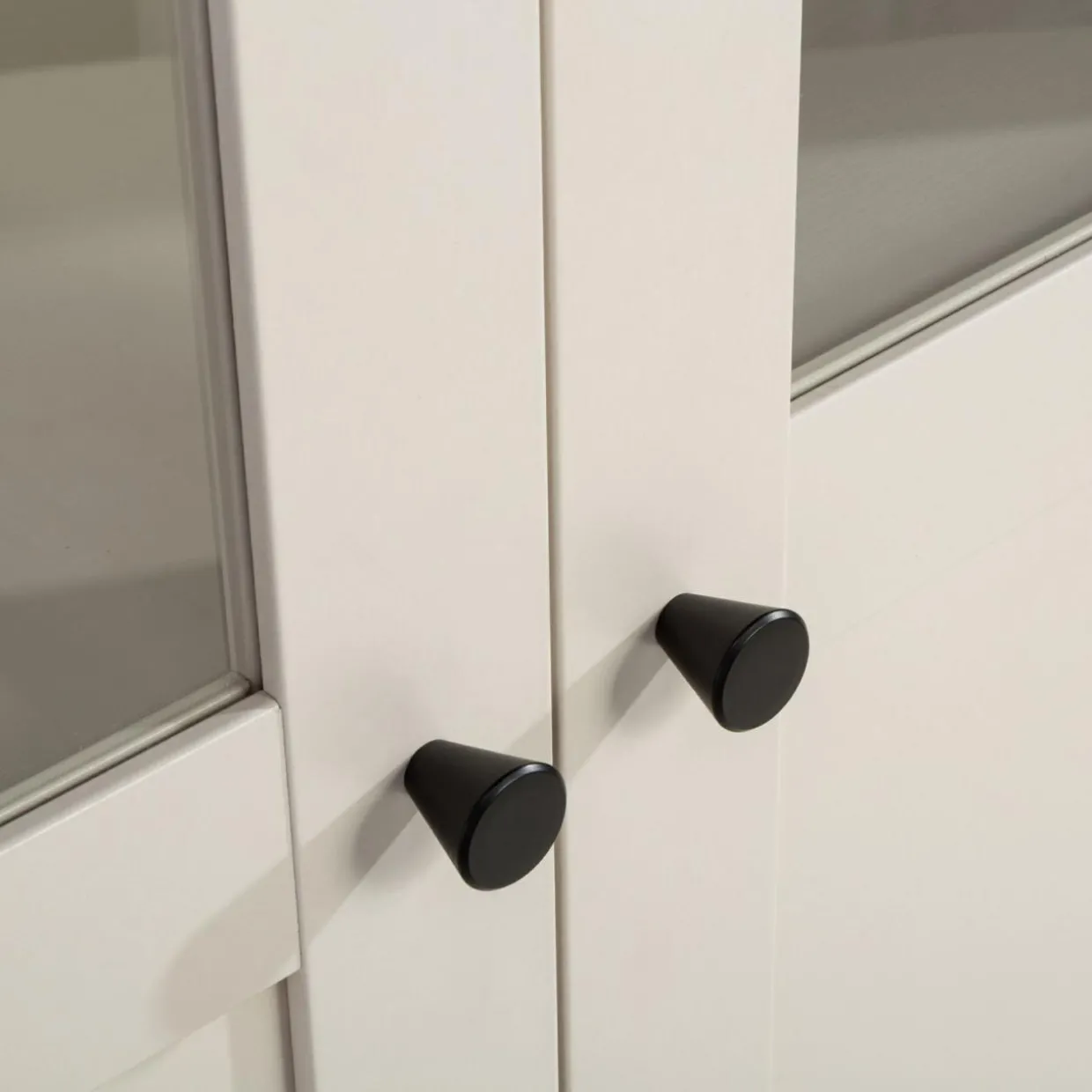 Regał z witryną 75,3 cm TED kaszmir