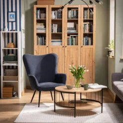 Regał z witryną TED 75,3 cm