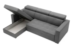 Rozkładany narożnik z regulowanymi zagłówkami MONSON