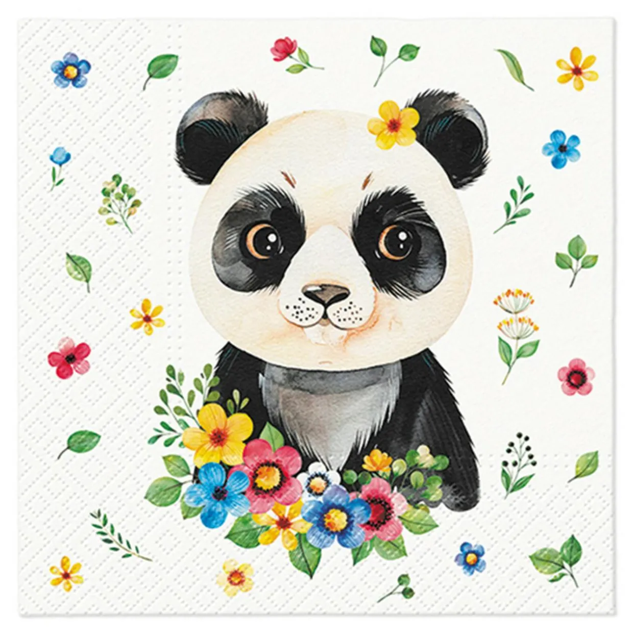 Serwetki papierowe FLOWER PANDA 20 szt.