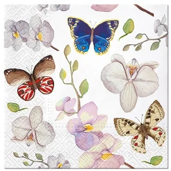 Serwetki papierowe ORCHIDEA BUTTERFLY 20 szt.