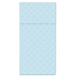 Serwetki z kieszonką na sztućce niebieskie POCKET INSPIRATION MODERN 16 szt.