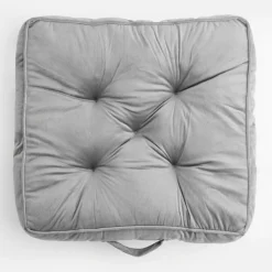 Siedzisko jasnoszare EMERALD 50x50x8 cm