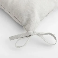 Siedzisko na krzesło jasnoszare SAWANA 38x38 cm